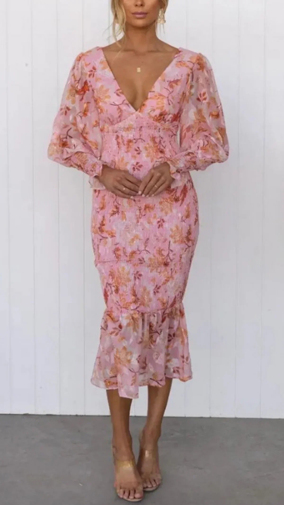 Miley - Jurk met Bloemenpatroon