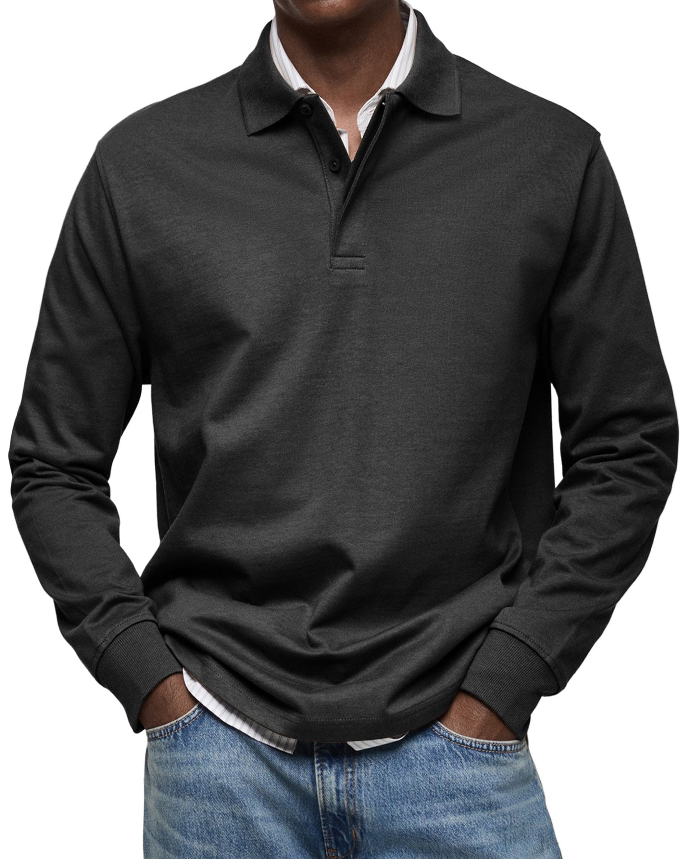 Dominic™ | Lange Mouwen Casual Polo