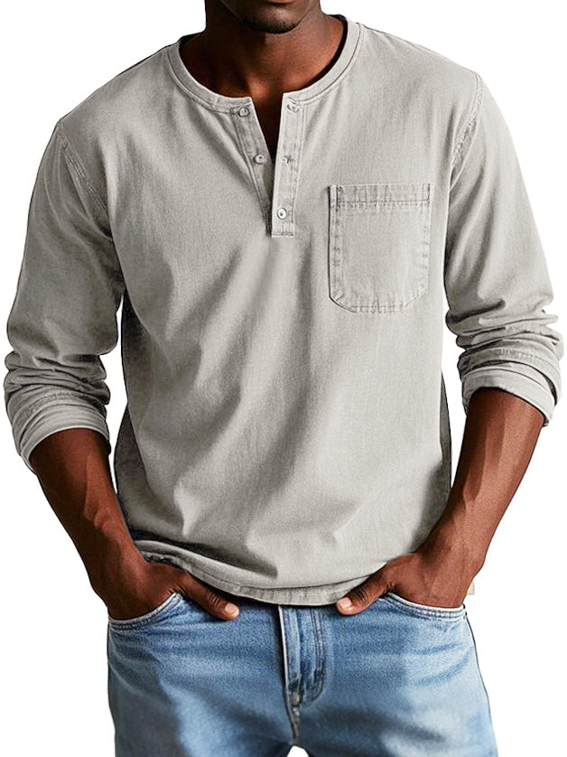 Daniel™ | Vintage Lange Mouwen Shirt