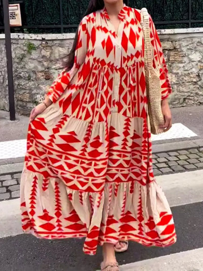 Sienna - Elegante casual overhemdjurk