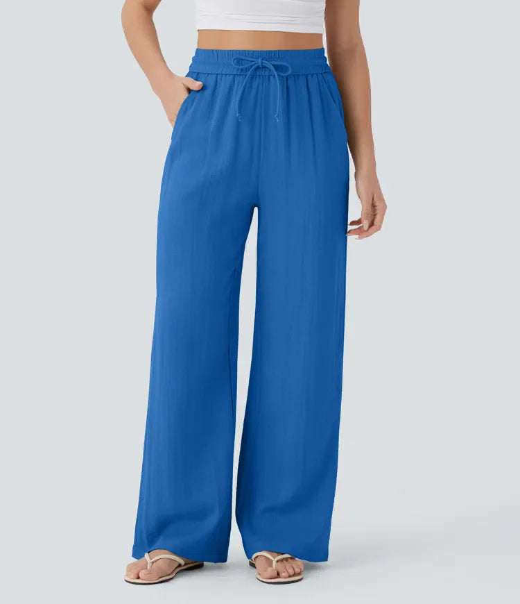Aria - Elegante linnen broek