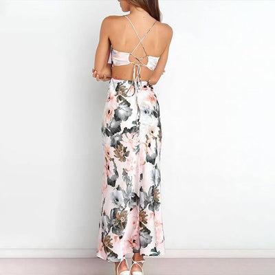 Jayne - Bloemen Maxi Jurk