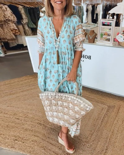 Hilga™ | Boho-Tunika met Kwasten