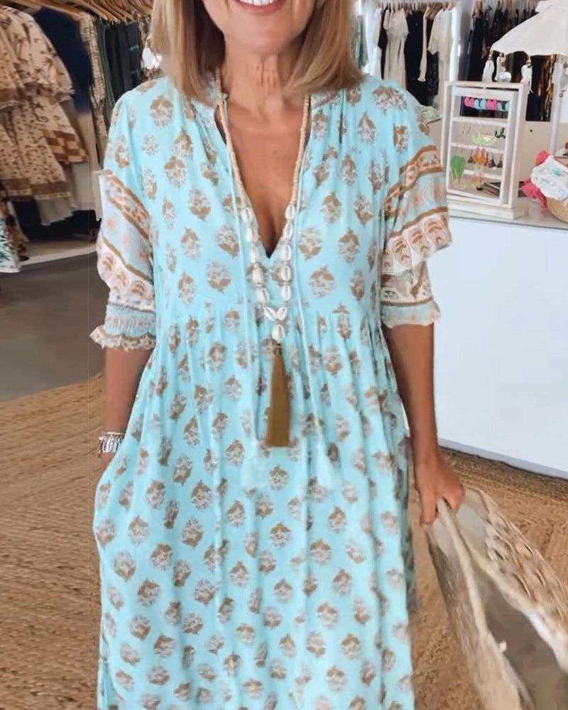 Hilga™ | Boho-Tunika met Kwasten