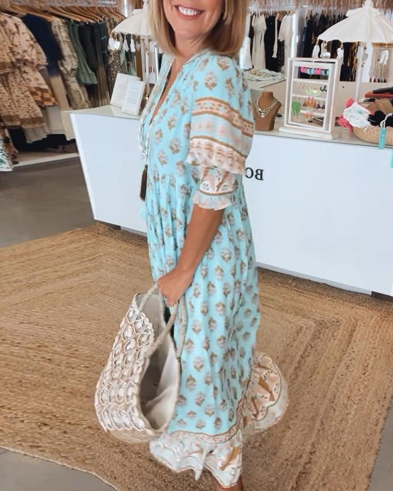 Hilga™ | Boho-Tunika met Kwasten