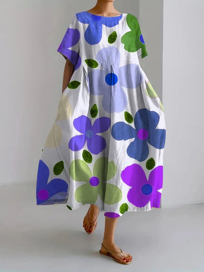 FLORENCE - BOTANISCH BLOEMENDRUCKKLEID