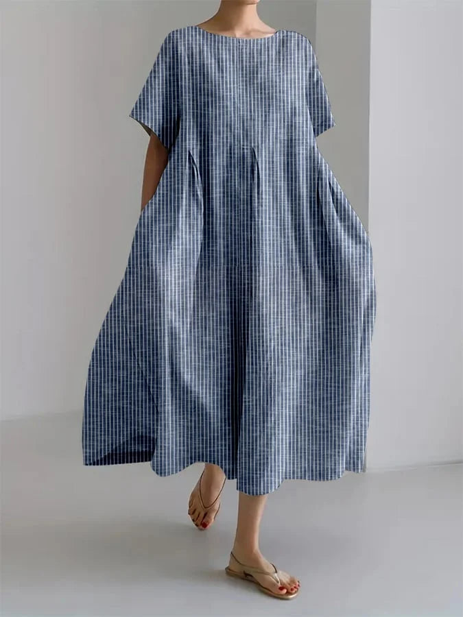 THEA - RETRO STRIPES LOS KLEID