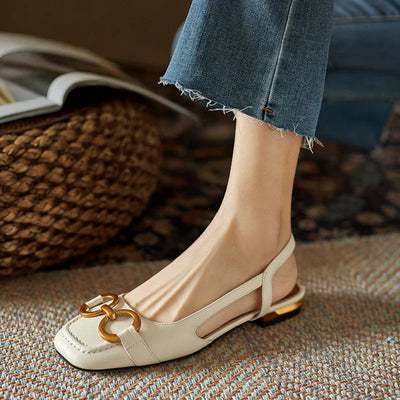 Thirese - Orthopedische sandalen met vierkante hak