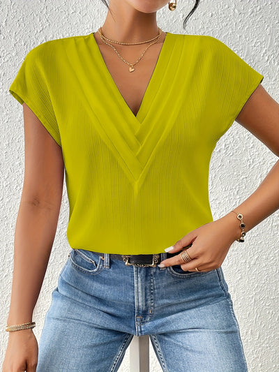 Sara - Dames Elegante V-Hals Blouse