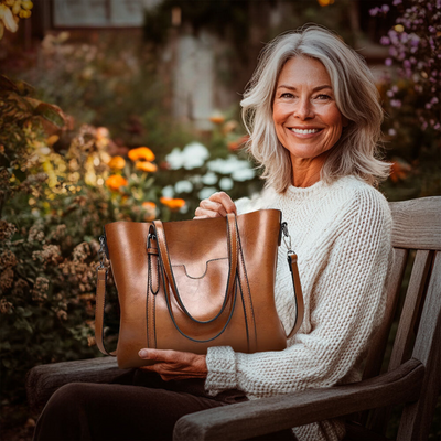 Anna | Elegante klassieke luxe handtas
