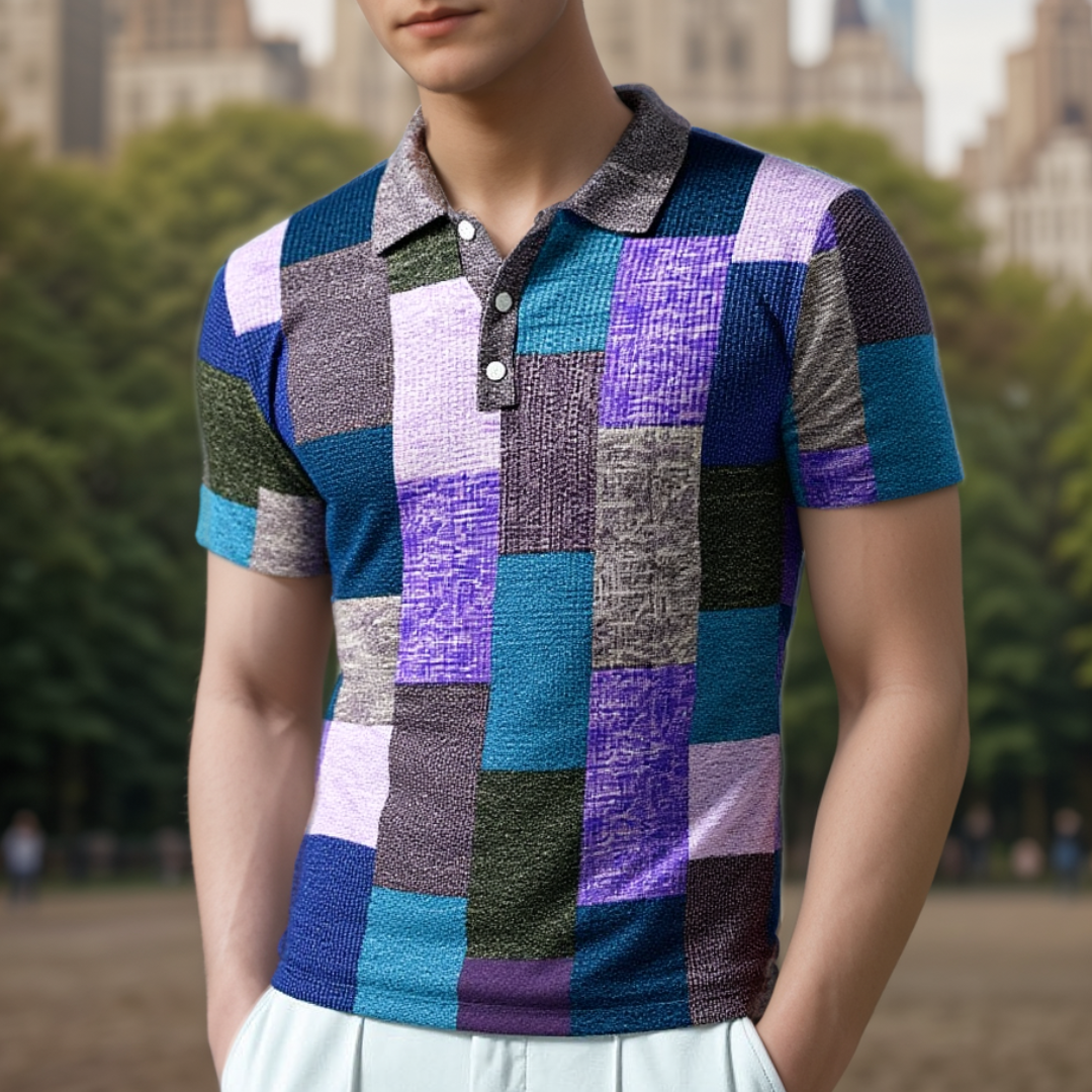 Raffaele™ MULTIKLEUR POLO IN MODERNE STIJL