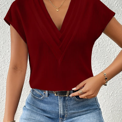 Sara - Dames Elegante V-Hals Blouse