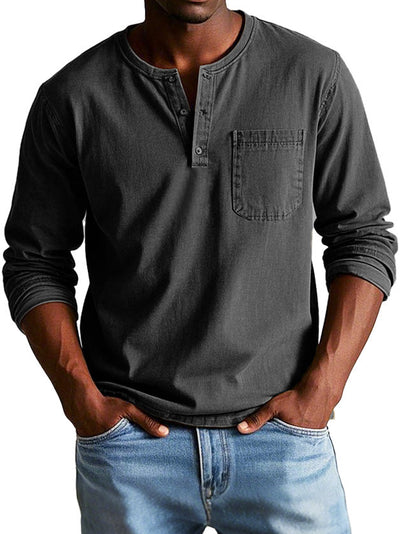 Daniel™ | Vintage Lange Mouwen Shirt