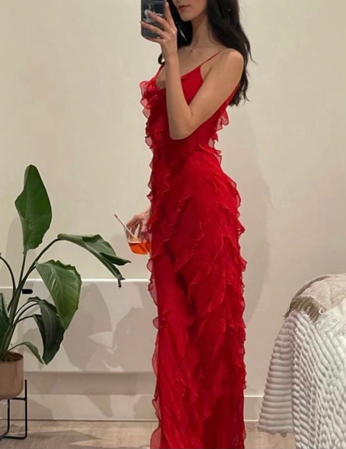 Zara - Jurk met Ruffles