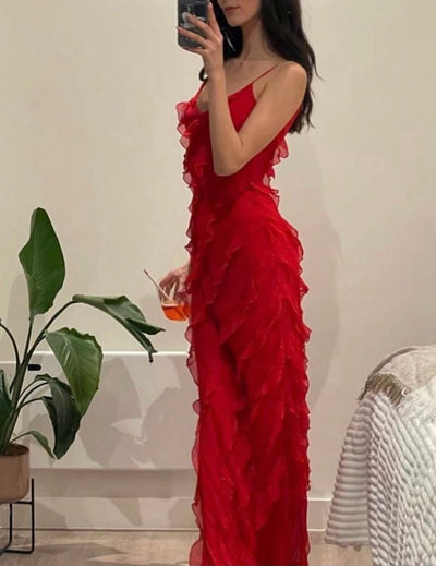 Zara - Jurk met Ruffles
