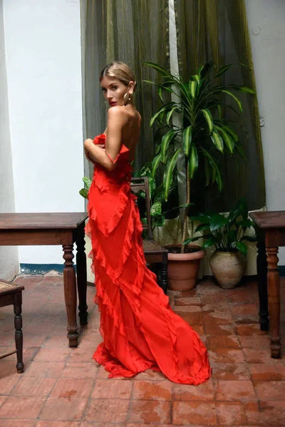 Zara - Jurk met Ruffles
