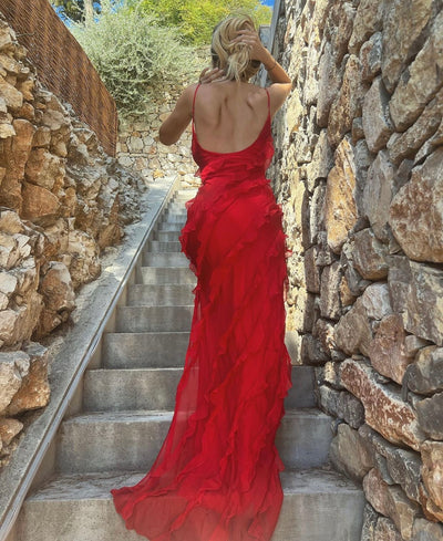 Zara - Jurk met Ruffles