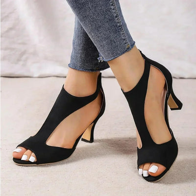 Amerra - Stiletto Sandalen met Rits
