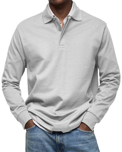 Dominic™ | Lange Mouwen Casual Polo