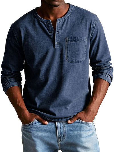 Daniel™ | Vintage Lange Mouwen Shirt