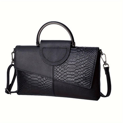 Celeste | Luxe Handtas met Krokodilpatroon