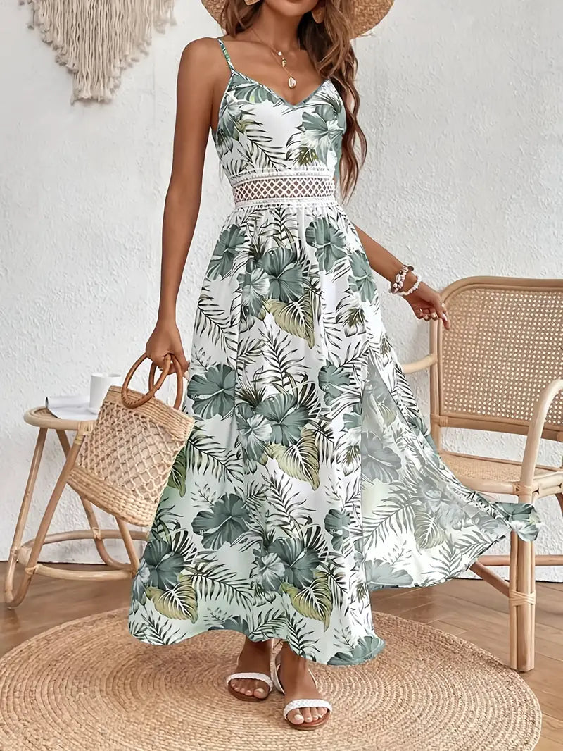 Ingrid | Zomerjurk met bloemenprint
