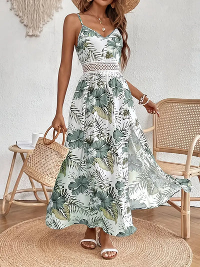 Ingrid | Zomerjurk met bloemenprint