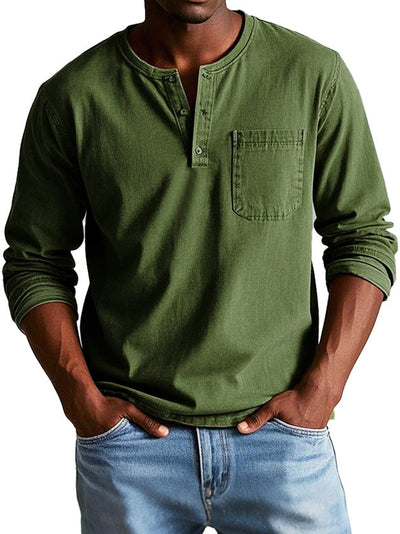 Daniel™ | Vintage Lange Mouwen Shirt