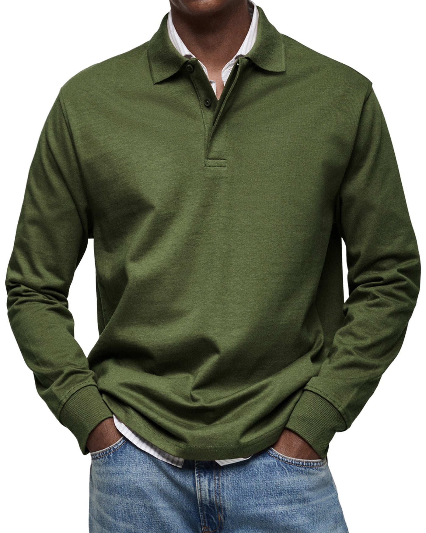 Dominic™ | Lange Mouwen Casual Polo