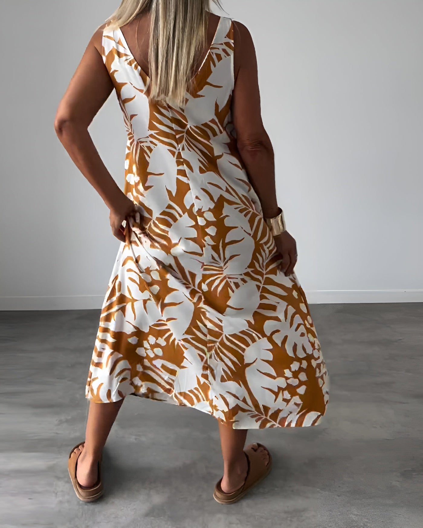 Audrey | Elegante mouwloze jurk