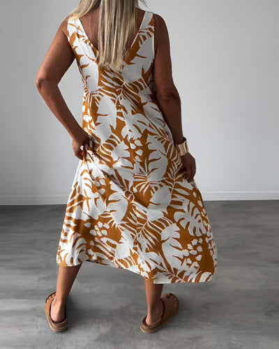 Audrey | Elegante mouwloze jurk