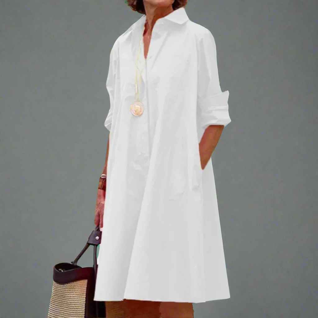 Emma | Tijdloos elegant premium midi-jurk