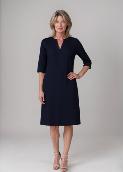 Lina™ | Comfortabele Polo-jurk voor elke dag