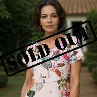 Elizabeth – Elegante Bloemen Maxi Jurk