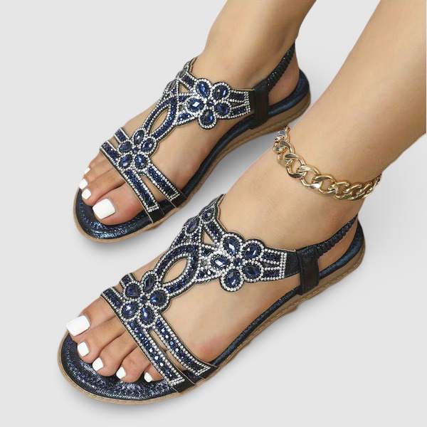 Blessy - Sandalen met achterband
