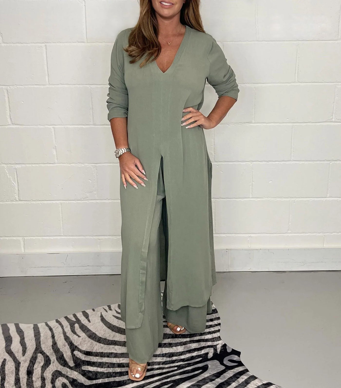 Johanna™ | Elegante Vloeiende Twee-in-één Set