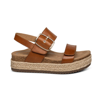 Brooke - Platform Sandalen met Boogondersteuning
