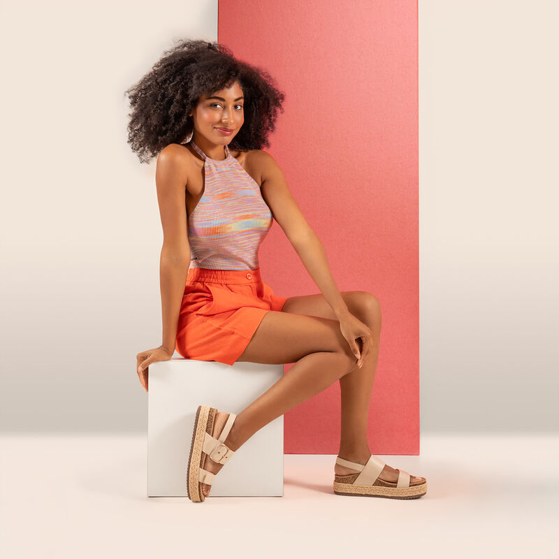 Brooke - Platform Sandalen met Boogondersteuning