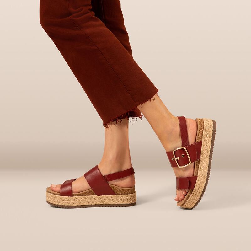 Brooke - Platform Sandalen met Boogondersteuning