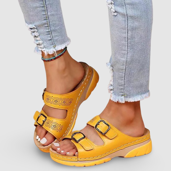 Silly - Orthopedische wedge sandalen