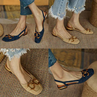 Brielle - Leren Sandalen