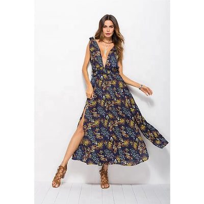 Lourie | Elegante Strandjurk Maxi