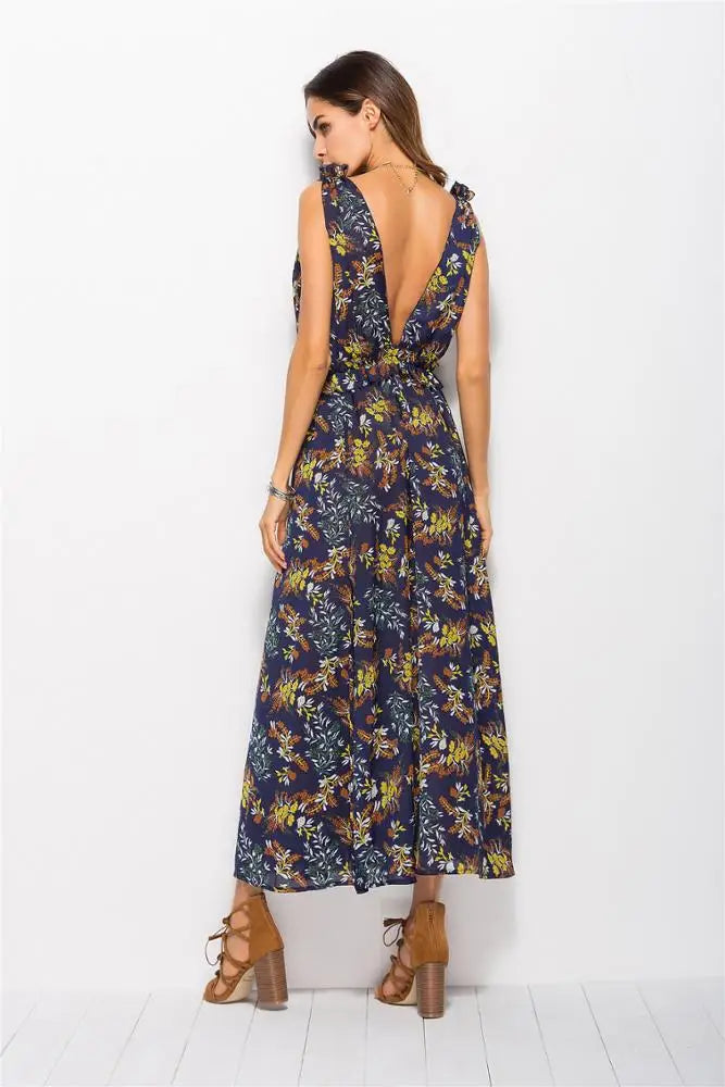 Lourie | Elegante Strandjurk Maxi