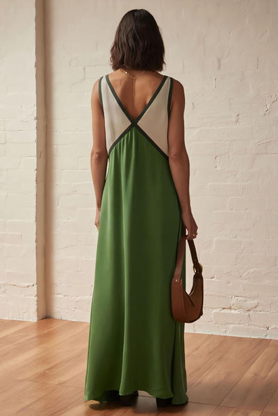 Elena - Mouwloze Midi Jurk