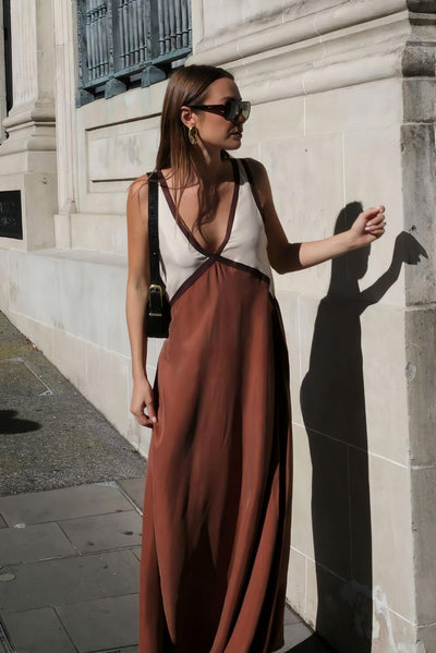 Elena - Mouwloze Midi Jurk