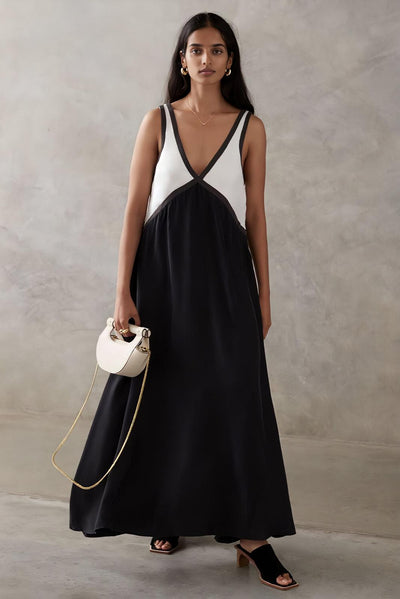 Elena - Mouwloze Midi Jurk