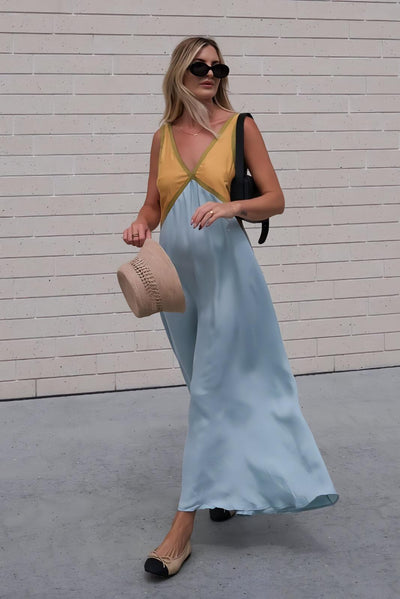 Elena - Mouwloze Midi Jurk