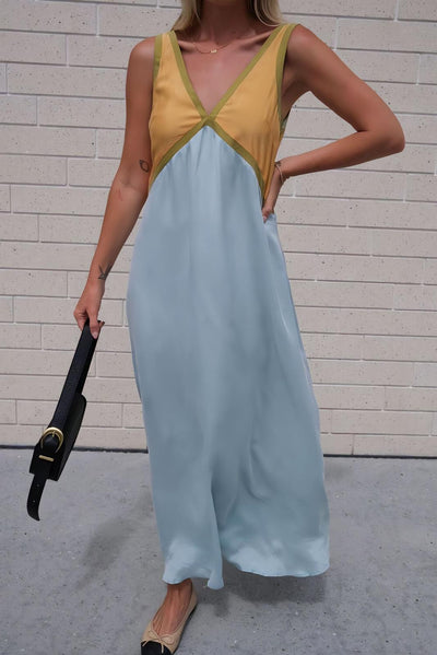 Elena - Mouwloze Midi Jurk