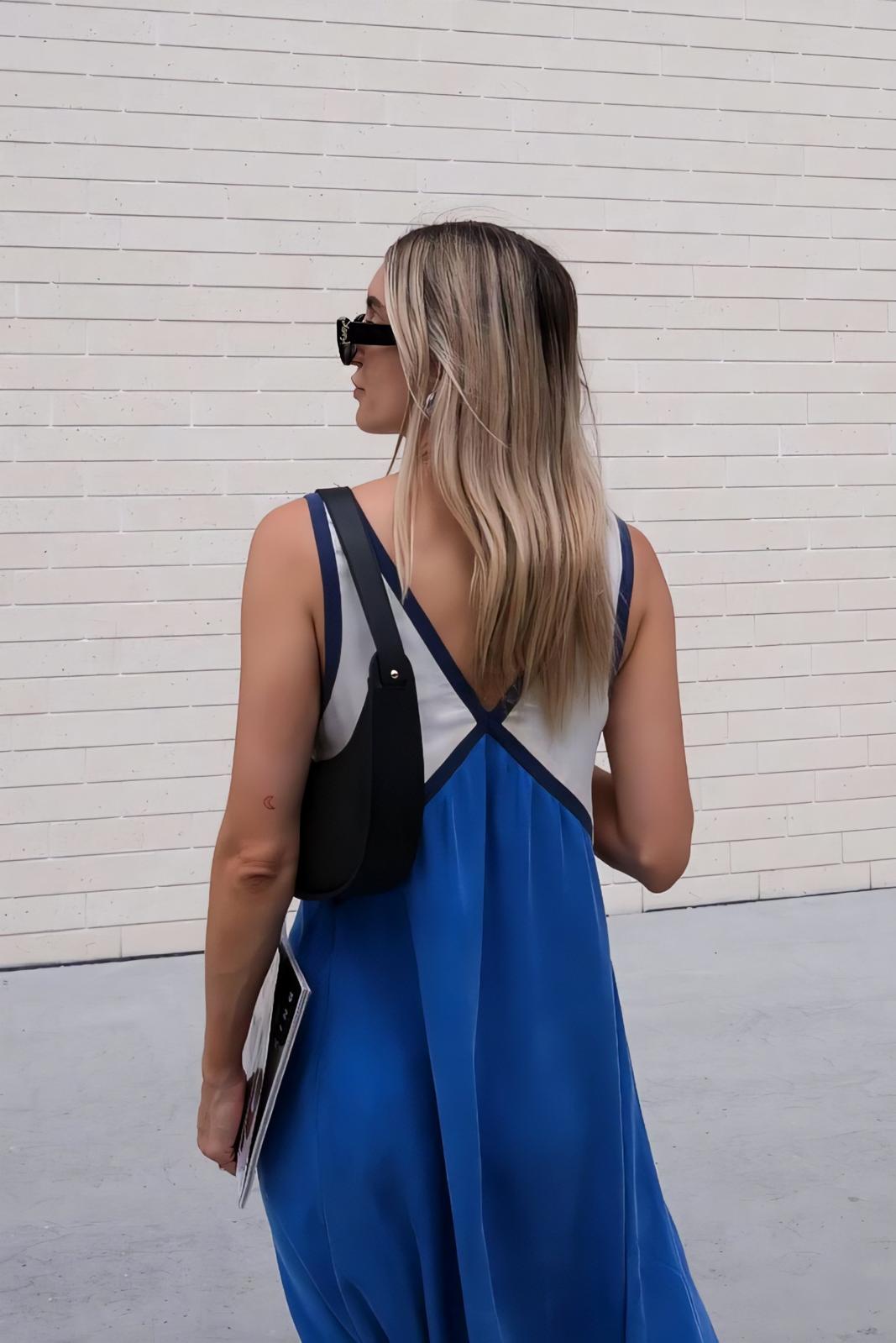 Elena - Mouwloze Midi Jurk