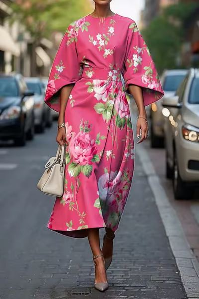 Celeste - Elegante Bloemenjurk